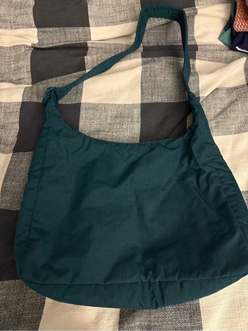 Baggu Teal Shoulder Tote Bag